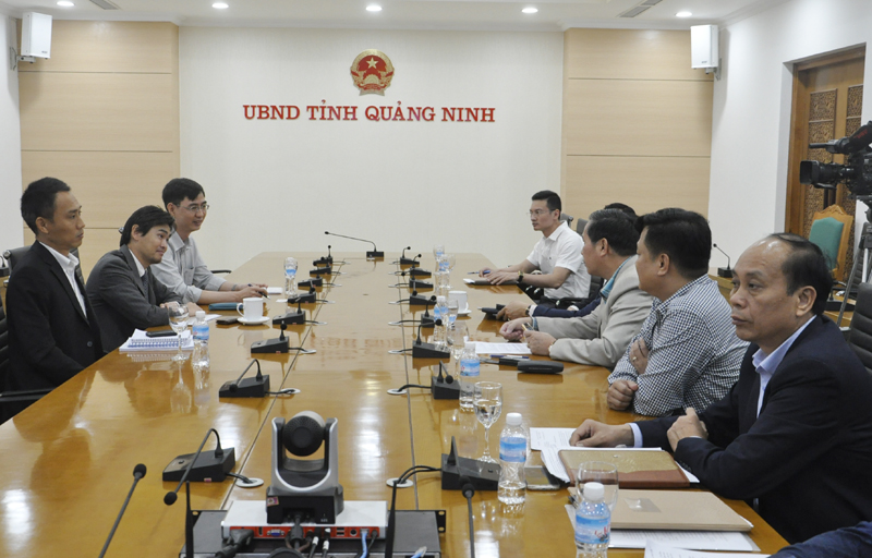 Lãnh đạo tỉnh làm việc với Cơ quan hợp tác quốc tế Nhật Bản JICA tại Việt Nam 