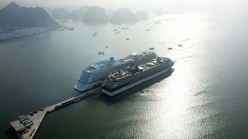 Quảng Ninh có cảng tàu khách quốc tế chuyên biệt đầu tiên của Việt Nam