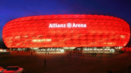  Allianz Arena đang được xem xét tổ chức trận chung kết Champions League 2021.