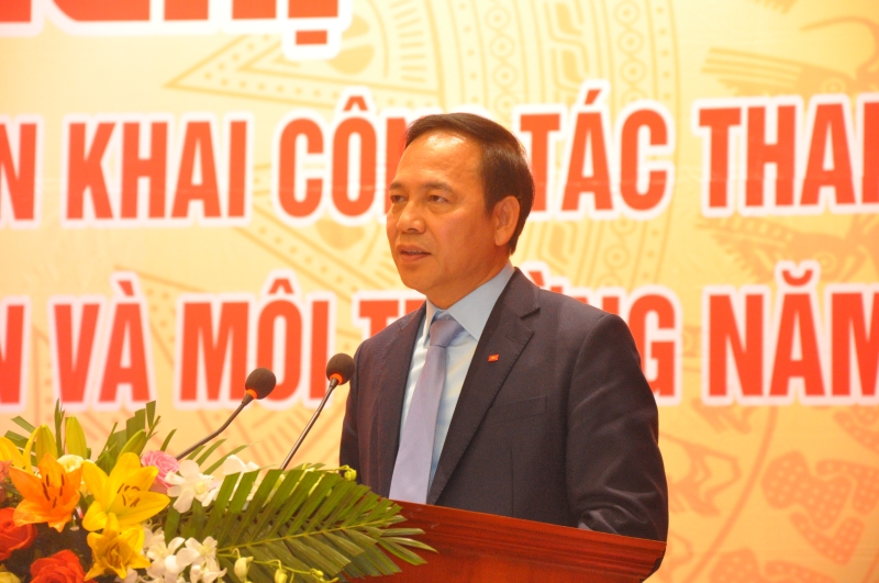 Phó Chủ tịch Thường trực UBND tỉnh Đặng Huy Hậu tại hội nghị.