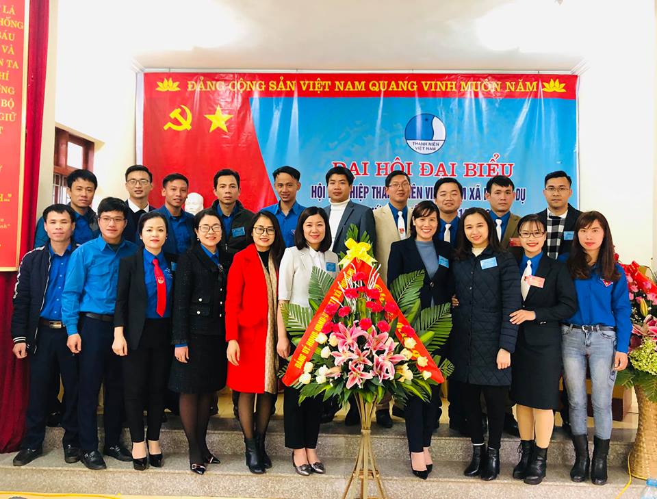 Ủy ban Hội Liên hiệp Thanh niên Việt Nam phường Cẩm Sơn khóa IV ra mắt Đại hội.