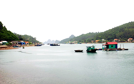 Đảo Cống Đông, Cống Tây - Trung tâm Thương cảng Vân Đồn một thời. (Ảnh: CTV)