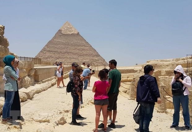 Khách du lịch tại Ai Cập. (Nguồn: Anh Tuấn/TTXVN)