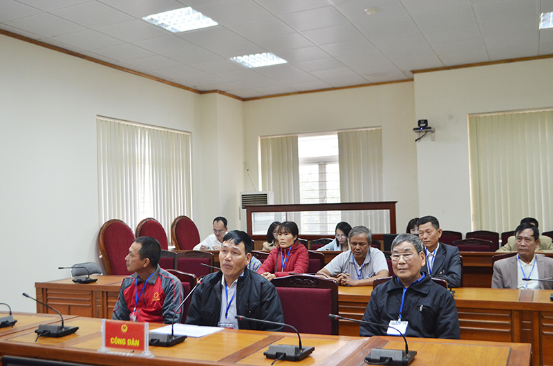 8 công dân xã Đoàn Kết, huyện Vân Đồn kiến nghị liên quan đến việc bồi thường GPMB dự án Cảng hàng không Quốc tế Vân Đồn