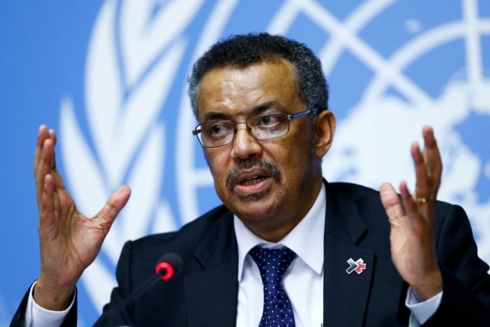Người đứng đầu Tổ chức Y tế thế giới (WHO), Tedros Ghebreyesus Adhanom. Ảnh: Reuters.