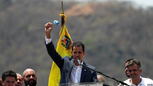 Lãnh đạo đối lập Venezuela Juan Guaido. Ảnh: Reuters.