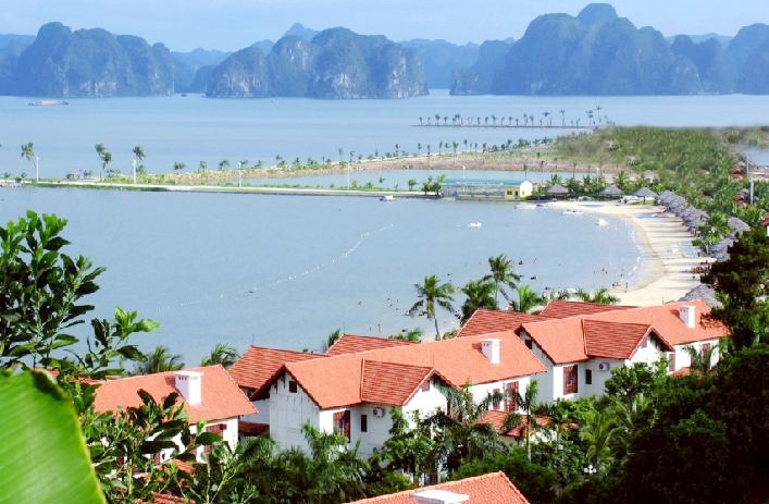 Công trình lưu niệm Bác Hồ về thăm Tuần Châu đang được gấp rút thực hiện.