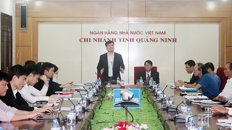 Phó Chủ tịch UBND tỉnh Bùi Văn Khắng chỉ đạo tại buổi làm việc.
