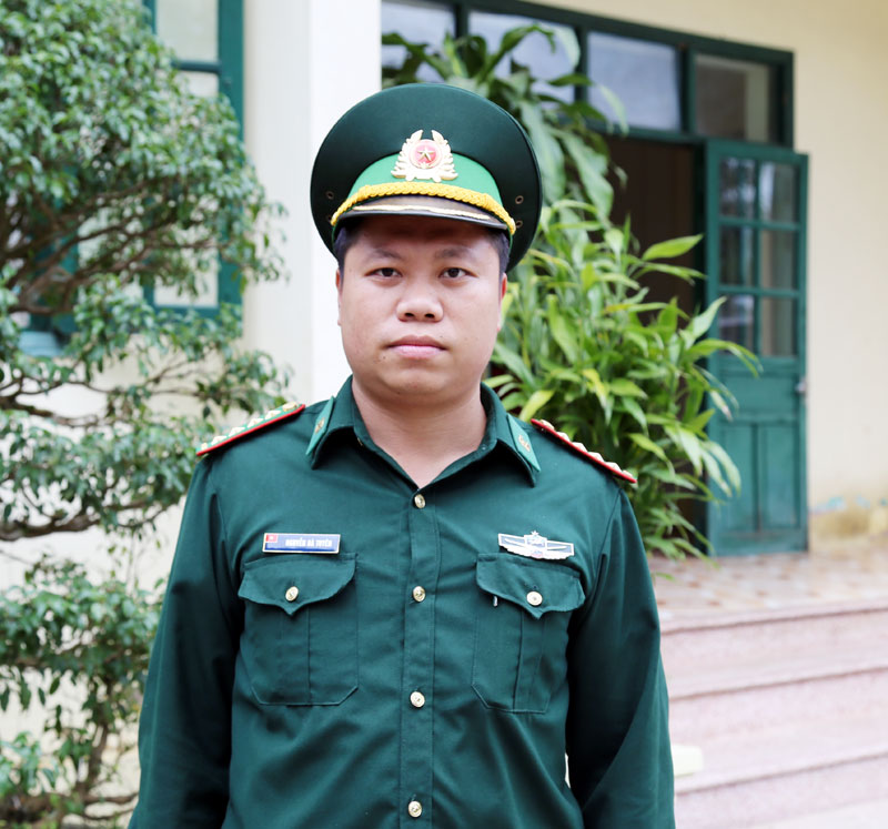 Đại úy Nguyễn Hà Tuyên.