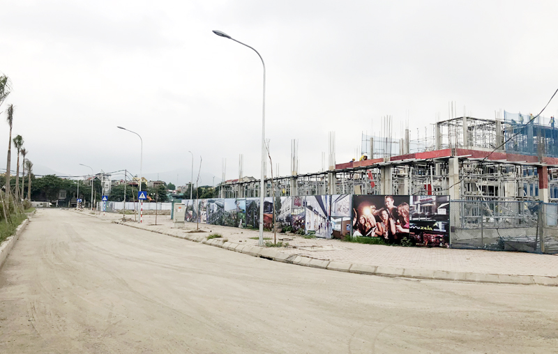 Khu đô thị Uông Bí New City do Công ty CP Xây dựng và Thương mại Tân Thành làm chủ đầu tư đã hoàn thiện hạ tầng.