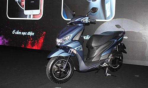 Mẫu xe ga Yamaha FreeGo ra mắt tại TP HCM.