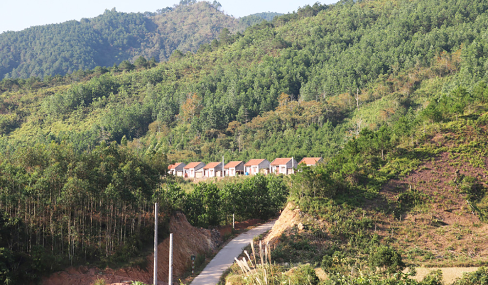 Khau tái định cư di dân Nà Sau, xã Vô Ngại, huyện Bình Liêu