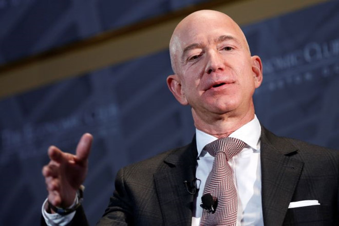 CEO Amazon Jeff Bezos. ẢNH: REUTERS