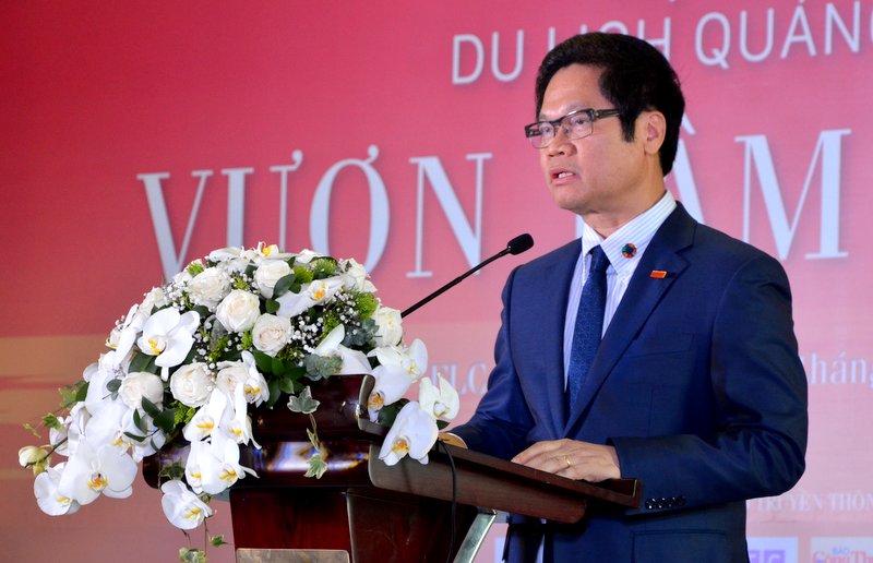 Tiến sĩ Vũ Tiến Lộc, Chủ tịch VCCI phát biểu tại hội thảo