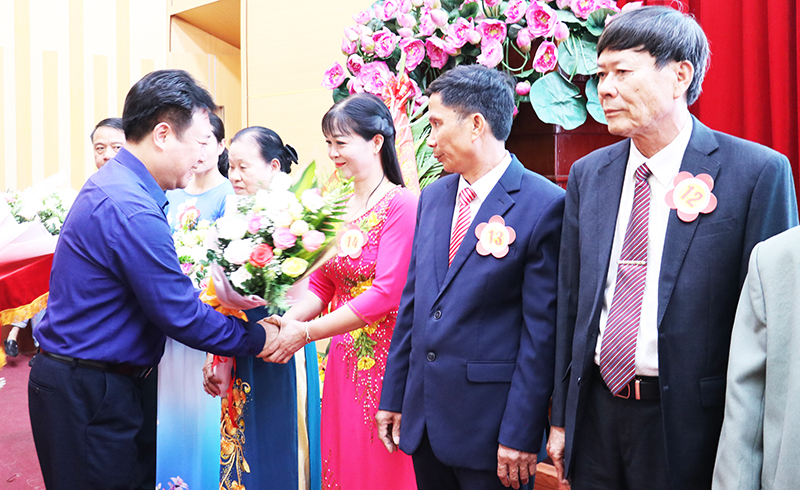 Đồng chí Nguyễn Đức Thành, Uỷ viên BTV, Trưởng Ban tổ chức Tỉnh ủy, Trưởng BTC Hội thi cấp tỉnh