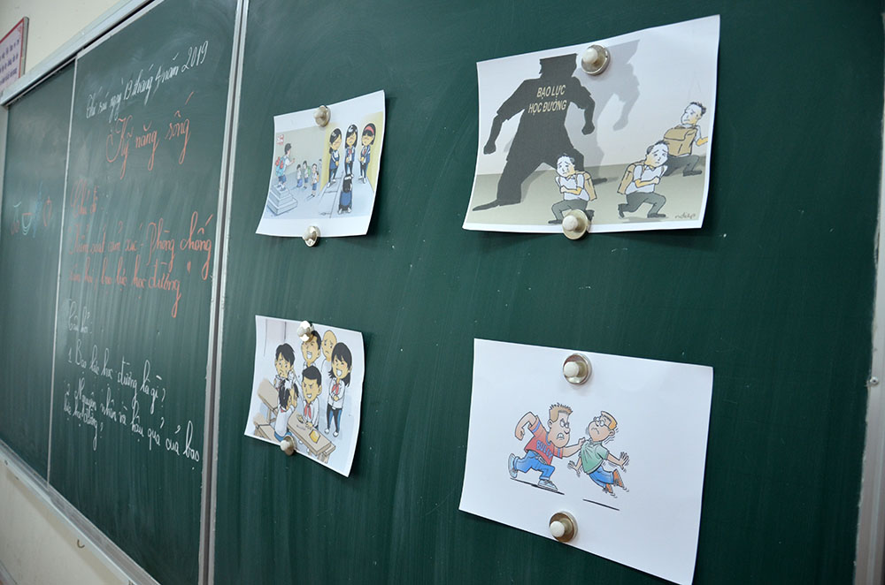 Bạo lực học đường đang là mối lo của các gia đình, nhà trường tại Quảng Ninh.