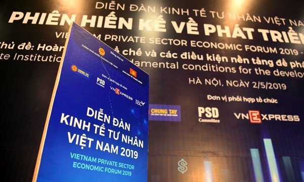 Phiên hiến kế về kinh tế số nằm trong chuỗi hội thảo của Diễn đàn Kinh tế tư nhân Việt Nam 2019.