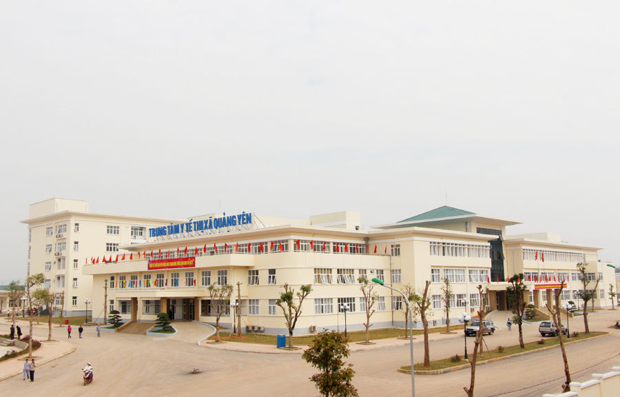 Trung tâm Y tế TX Quảng Ninh vừa được tỉnh đầu tư xây mới