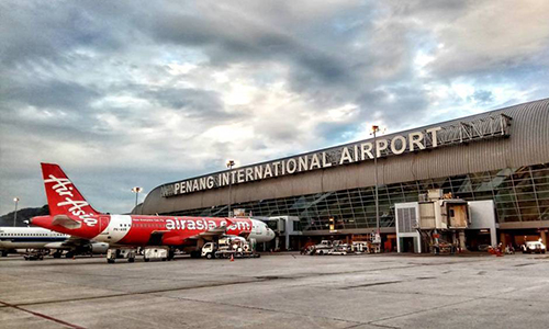 Sân bay quốc tế Penang tại Malaysia. Ảnh: Penang Foodie