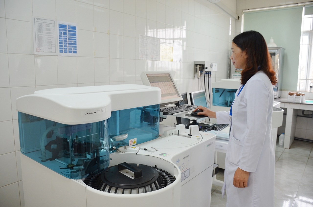 Bệnh viện Lao và Phổi tỉnh đã được đầu tư nhiều trang thiết bị mới, công nghệ tiên tiến, đồng bộ để chẩn đoán và điều trị bệnh.