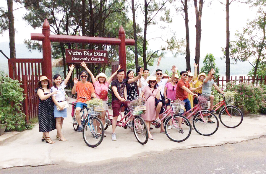 Eco-tourism is a focus in Uong Bi City. 
