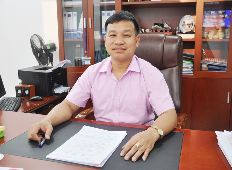 Ông Kiều Đinh Sơn, Giám đốc Bảo tàng Quảng Ninh.
