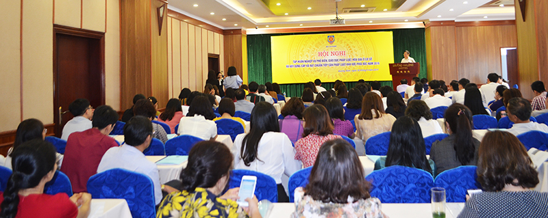 Hơn 120 đại biểu của 25 tỉnh, thành khu vực phía Bắc tham dự hội nghị.