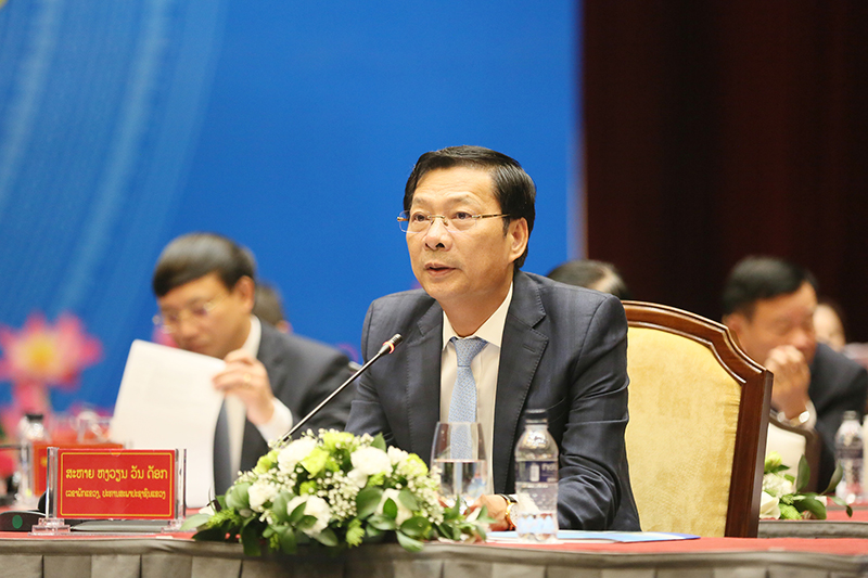 Đồng chí Nguyễn Văn Đọc, Bí thư Tỉnh ủy, Chủ tịch HĐND tỉnh Quảng Ninh phát biểu