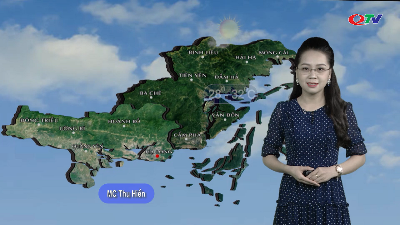 Bản tin dự báo thời tiết Quảng Ninh 07/06/2019