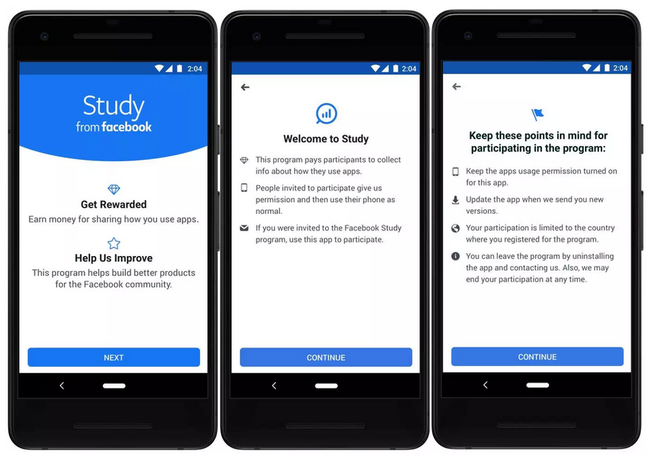 Ứng dụng mới của Facebook giúp thu thập dữ liệu về thói quen sử dụng ứng dụng của người dùng