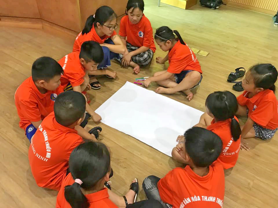 Rèn luyện kỹ năng làm việc nhóm cho học sinh tại Cung Văn hóa thanh, thiếu nhi Quảng Ninh