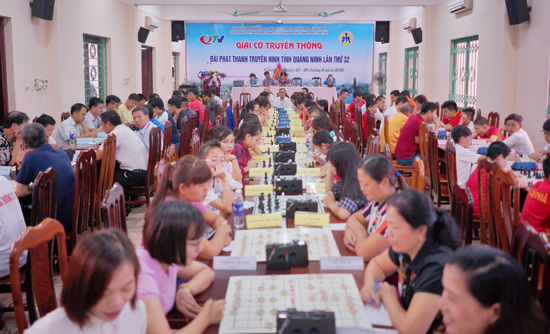 Giải cờ truyền thống Cúp PTTH Quảng Ninh đã trở thành 