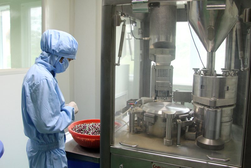 Áp dụng công nghệ, thiết bị hiện đại vào sản xuất thuốc tại Công ty Dược - Vật tư y tế Quảng Ninh