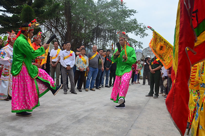 Phục dựng lễ hội đại phan tại xã Thống Nhất huyện Hoành Bồ.