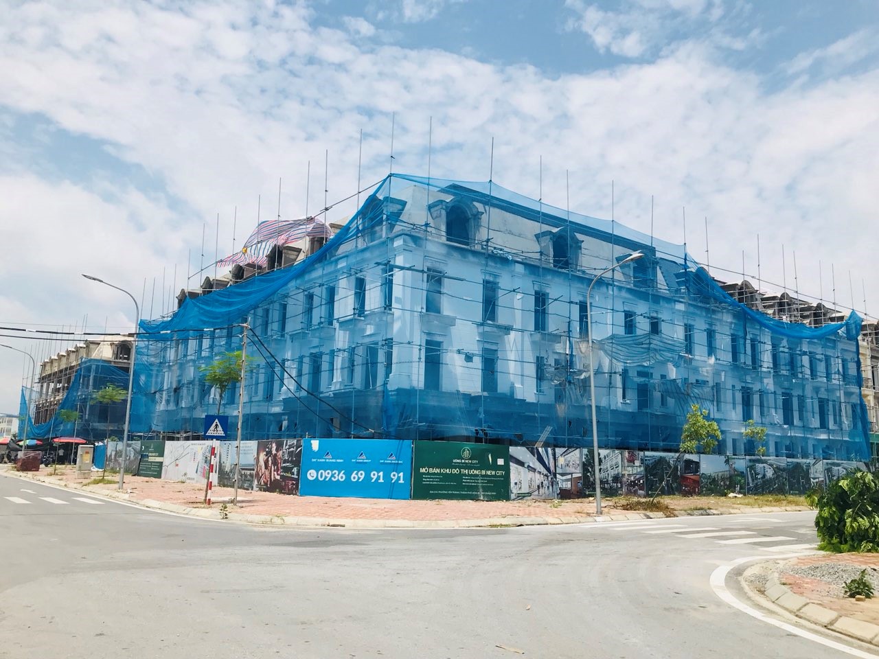 Tiến độ xây dựng Shophouse Uông Bí New City.