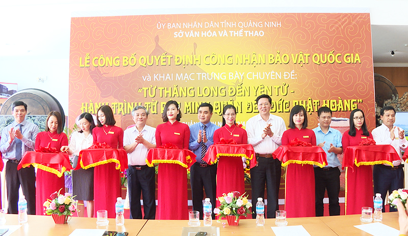 Tháng 4 vừa qua, tỉnh Quảng Ninh đã công bố 2 bảo vật quốc gia