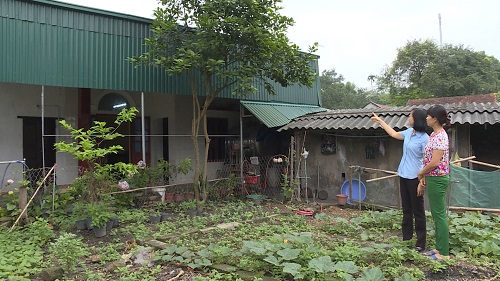 Ngôi nhà của chị Hạnh- Công nhân Phân xưởng chế biến than đã được sửa chữa khang trang, kiên cố hơn