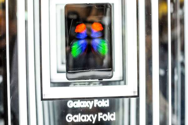 Sảm phẩm Galaxy Fold của Samsung sẽ ra mắt vào tháng 9 tới. 