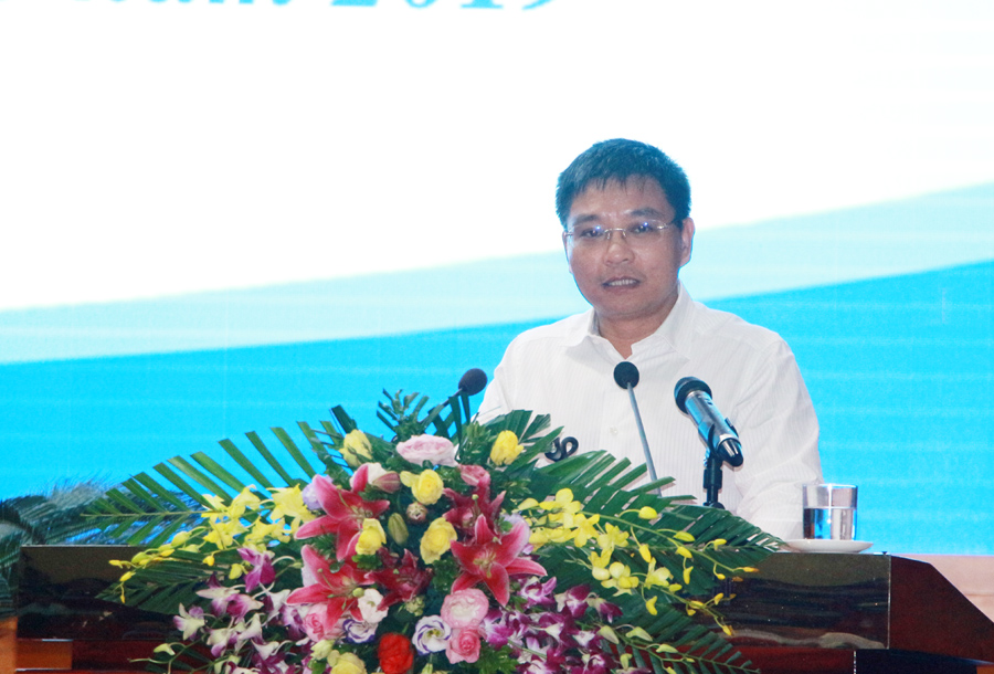 Đồng chí Nguyễn Văn Thắng, Phó Bí thư Tỉnh ủy, Chủ tịch UBND tỉnh, phát biểu kết luận Hội nghị.