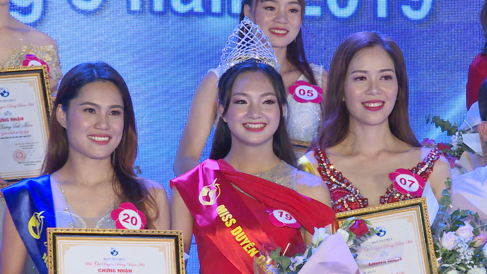 Top 3 người đẹp duyên dáng Đầm Hà năm 2019