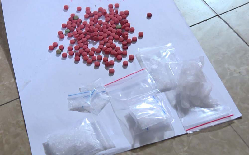  Số ma túy thu được tại boongke ma túy của Dũng