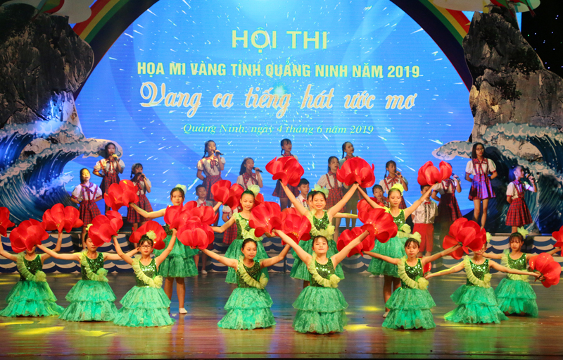 Hội thi Họa my vàng tỉnh Quảng Ninh năm 2019 đã thu hút đông đảo thiếu nhi tham gia, tạo sân chơi giao lưu văn hóa lành mạnh, bổ ích.