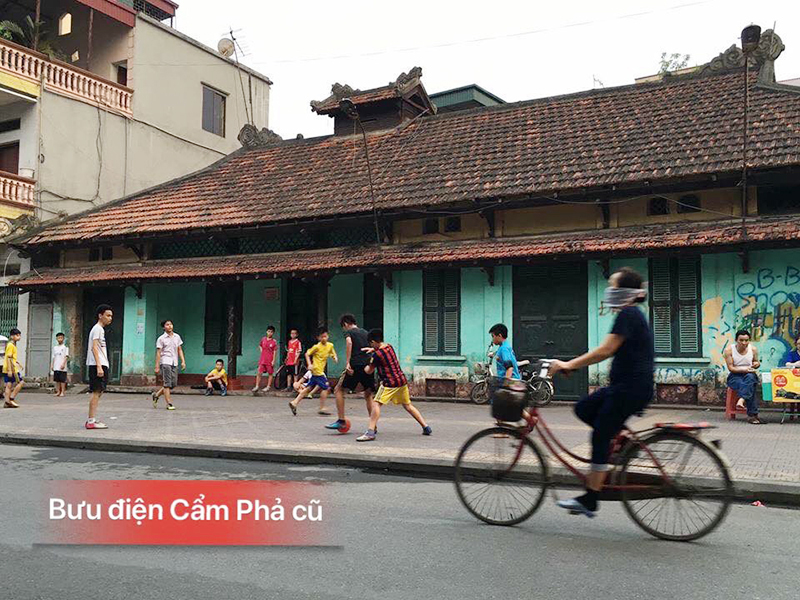 Bưu điện cũ trên đường Nguyễn Du, phường Cẩm Tây, TP Cẩm Phả là một trong những công trình tiêu biểu của người Pháp (Ảnh: Thành Công-CTV)