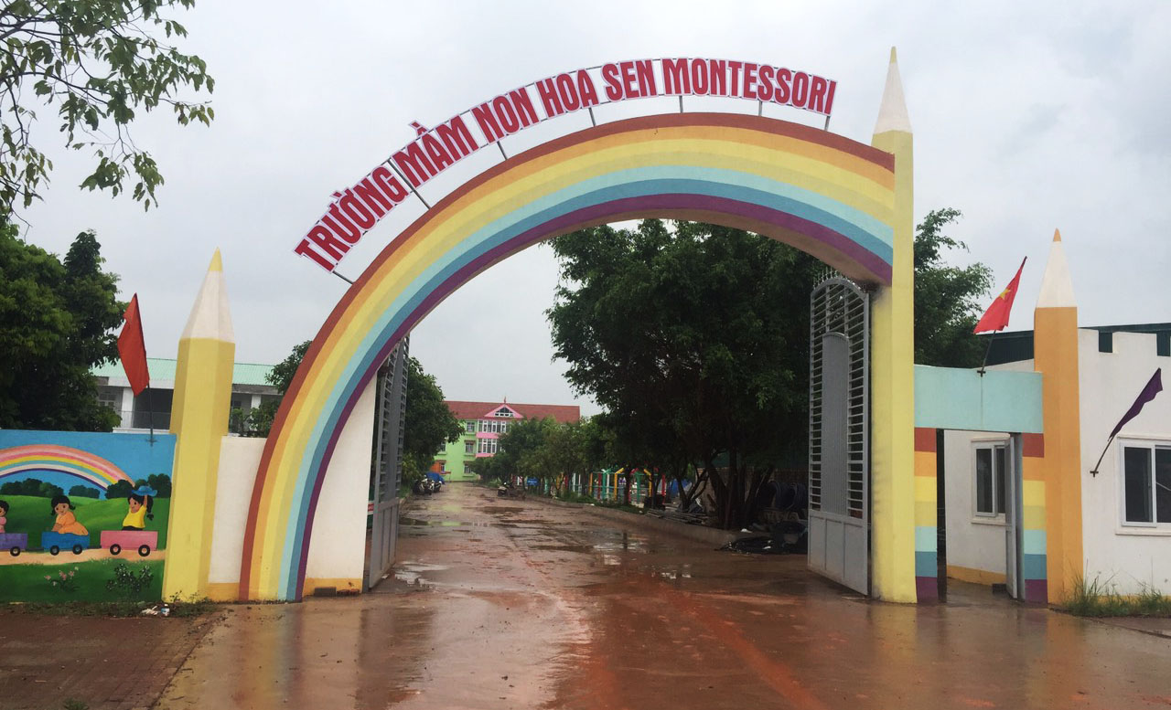 Trường mầm non Hoa Sen Montesssori cơ bản hoàn thành đầu tư xây dựng sẵn sàng cho năm học mới 2019-20120.