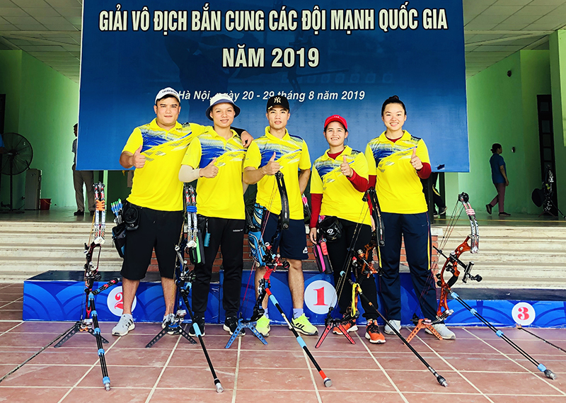 Các cung thủ Quảng Ninh giành huy chương cá nhân và đôi nam, nữ tại giải