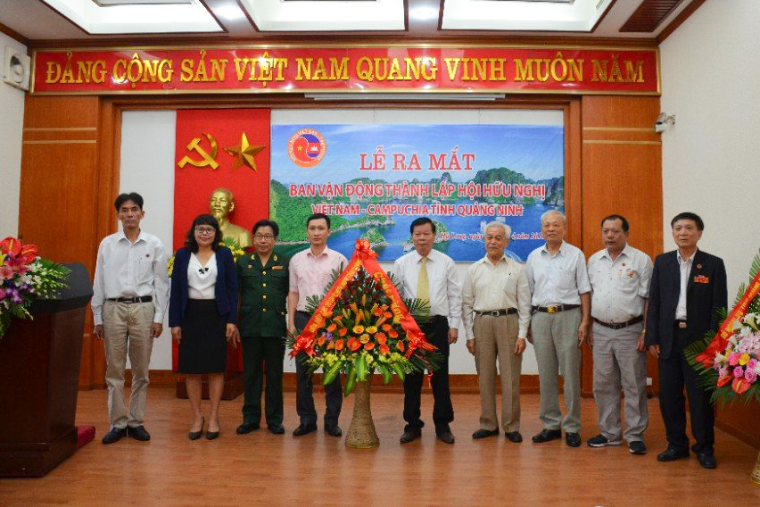 Ban vận động thành lập hội hữu nghị Việt Nam - Campuchia của tỉnh ra mắt và đi vào hoạt động từ tháng 4/2018,