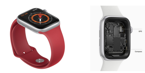 Apple Watch Series 5 có la bàn với độ chính xác cao.