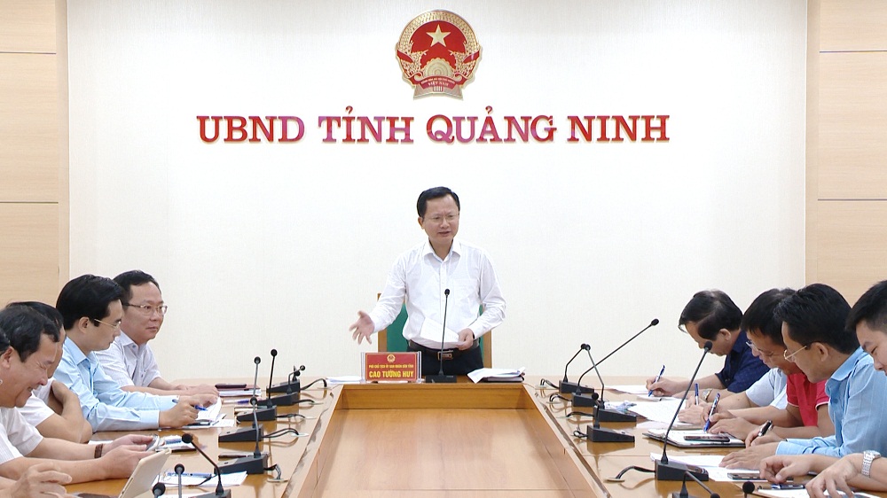 Phó Chủ tịch UBND tỉnh Cao Tường Huy kết luận cuộc họp