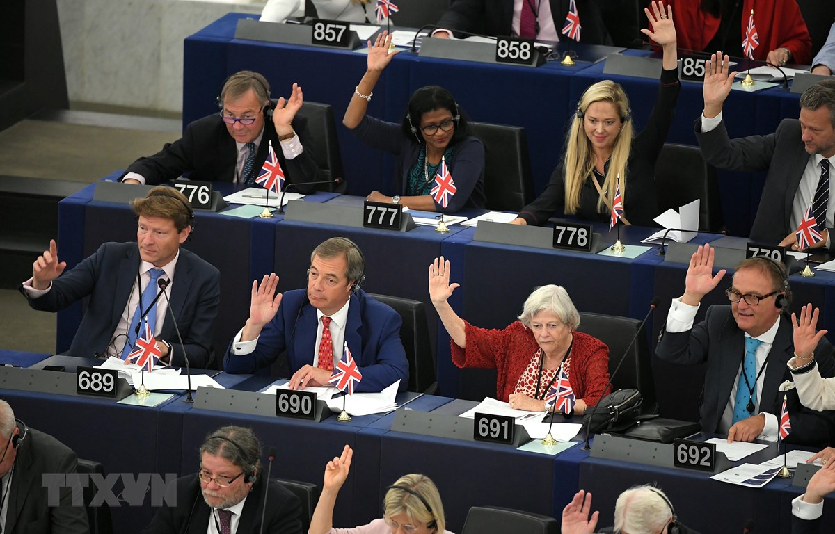 Toàn cảnh phiên bỏ phiếu của Nghị viện châu Âu về lập trường của Liên minh châu Âu đối với 