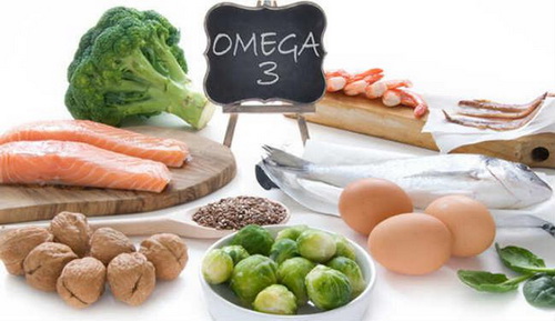 Một số thực phẩm giàu omega 3.